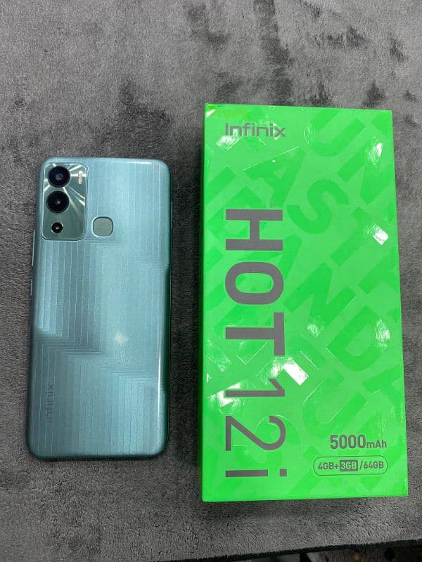 Infinix Hot 12i 4/64 Complete box Pta Official Approved 0