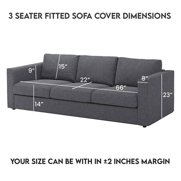 5 seater plain sofa covers 5