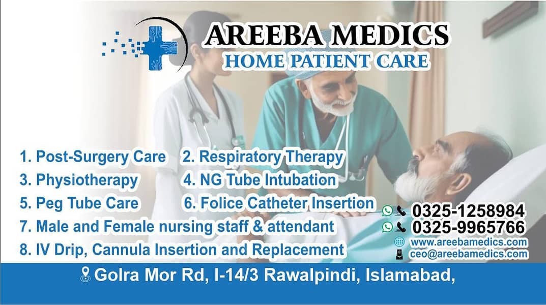 Home Nursing Care, Patient Healthcare at home , Physiotherapy at home 0