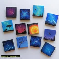 6 pcs canvas for painting