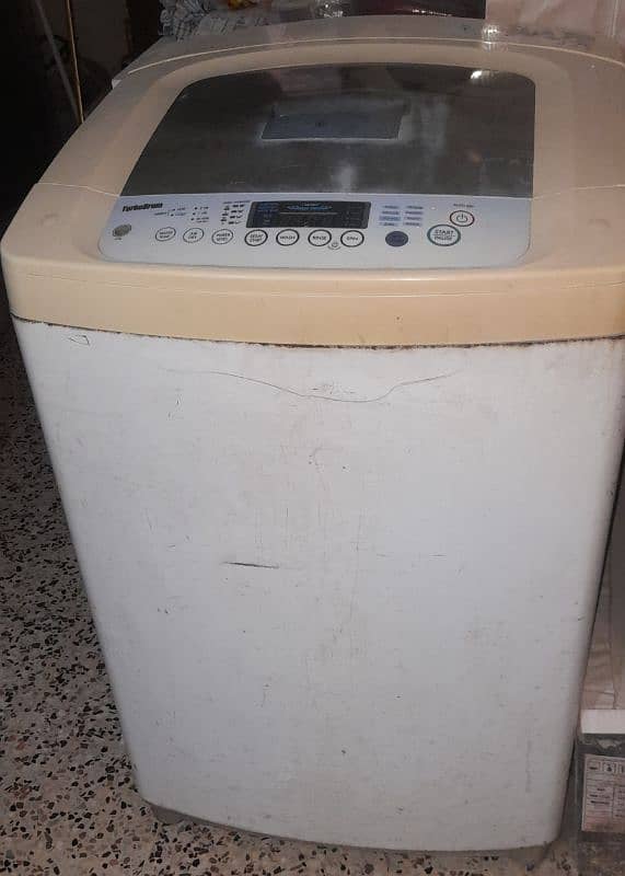 LG Fully automatic washing machine 12kg Model fuzzy logic wft-11c65ef 0