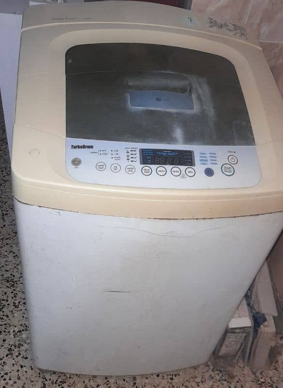 LG Fully automatic washing machine 12kg Model fuzzy logic wft-11c65ef 2