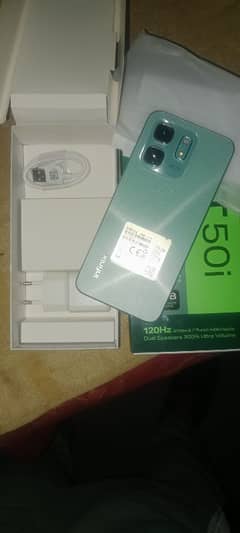 infinix hot 50 i box olen