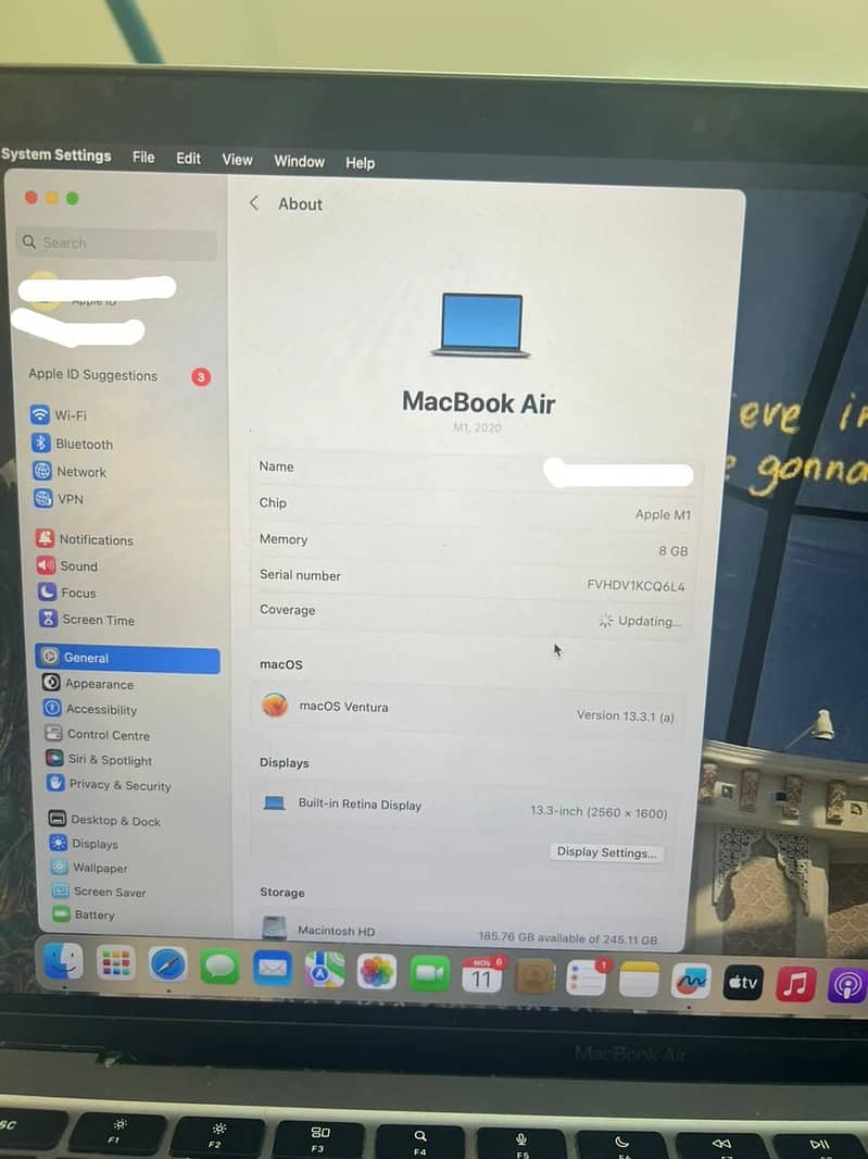 13 inch Macbook Air 3