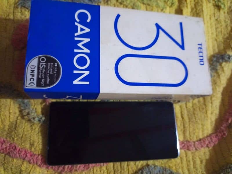 Tecno camon 30 12/256 only box 0