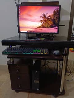 DELL OptiPlex SFF 7050 Core i15 6th Gen All Setup With COMPUTER TABLE