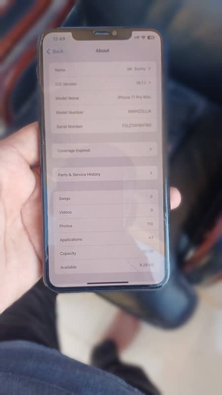 Iphone 11 Pro Max 64gb PTA approved 2