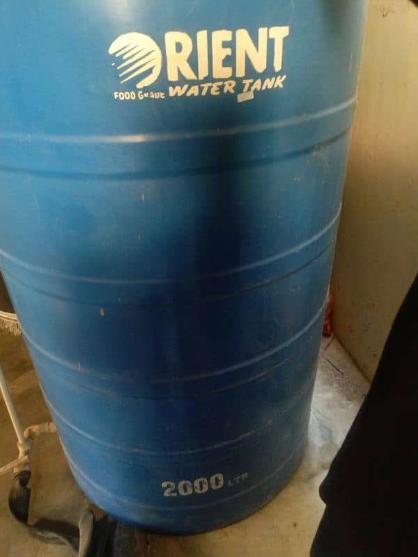 2000letter water tank 1