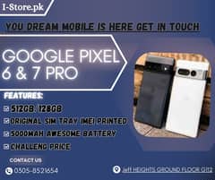 Google Pixel 7Pro 512GB || Pixel 6Pro 256Gb BoxPack