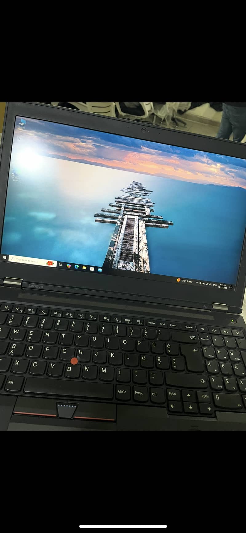 Lenovo P50 Workstation Laptop 2