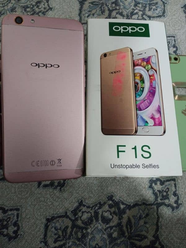 oppo F1S  single handed used 2