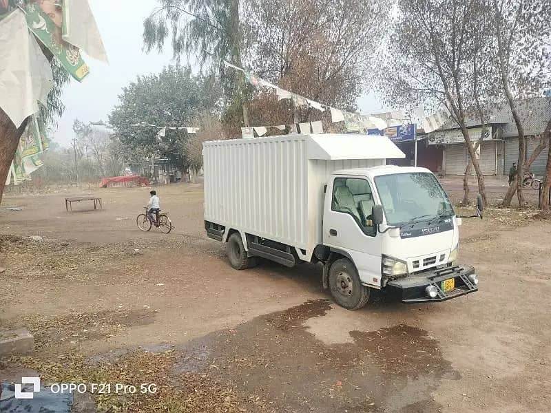 ISUZU NKR 2014 Model with 14ft Body Container 0