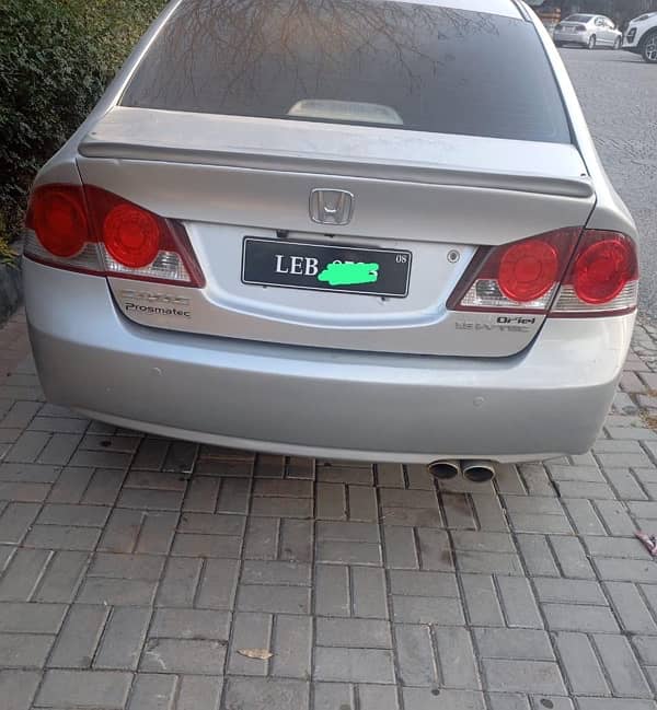 Honda Reborn 2008 full option Lahore number total genuine 03225322487 3