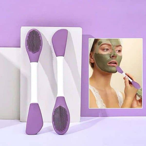 facial scrub brush silicone 0