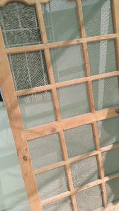 2 Wood Doors Double net, Water Tank 1600 ltr, 4 cement sheet chadar