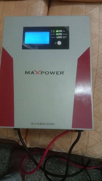 Max power 12v  solar inverter model sunbridge 1000 0