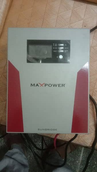 Max power 12v  solar inverter model sunbridge 1000 2