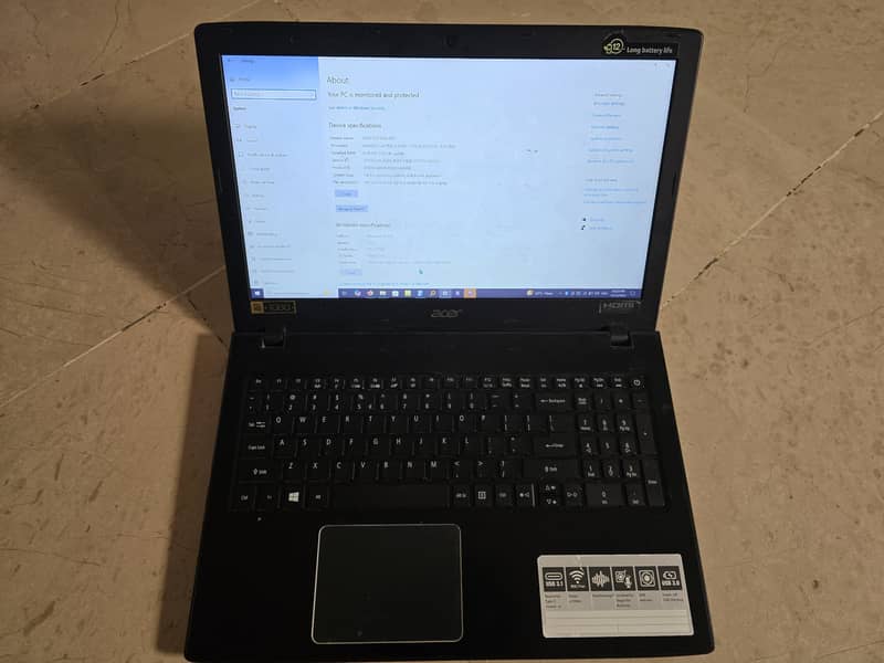 Acer Aspire i3-8th Gen 8GB Ram SSD+HDD 3