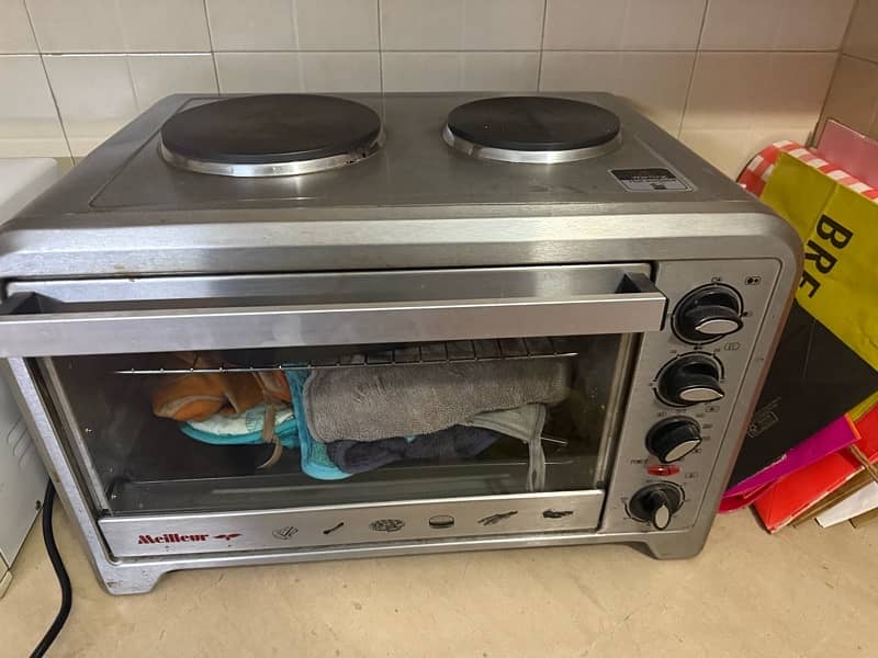 Meilleur Electric Oven with hot plates 1