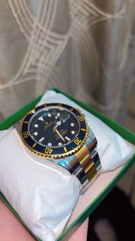 RLX SUBMARINER DATE TWO TONE BLACK 1