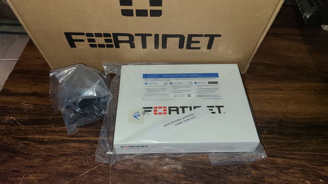 Fortinet FortiGate-40F | Fire''wall Appliance | Branded Used With Box 18