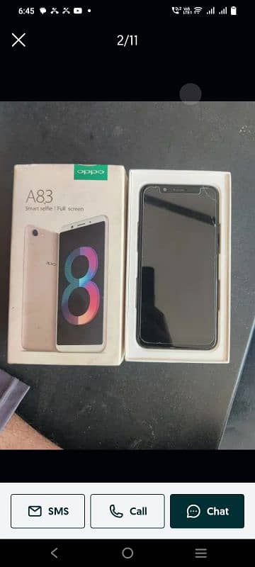 oppo a83 mobile pearl golden colour 32/3 genuine good condition 15