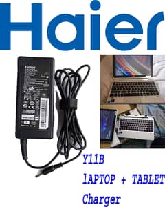 Haier Y11C / Y11B Laptop Tablet Adapter Charger Pin Size 3.5mmX1.35mm