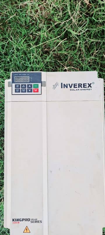 For exchange.    30KW Inverex King Pro series VFD like brand new 0