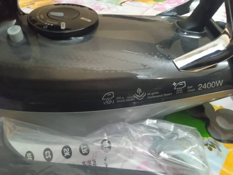 DWSI 8000 Steam Pro Steam Iron 2