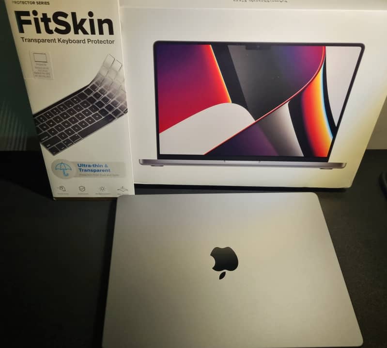 Macbook M1 Pro 14 with 16 GB & 512GB, Scratchless with Box 0