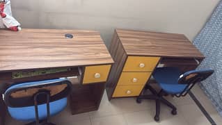 Interwood Wilson Study / Computer table for kids with chairs