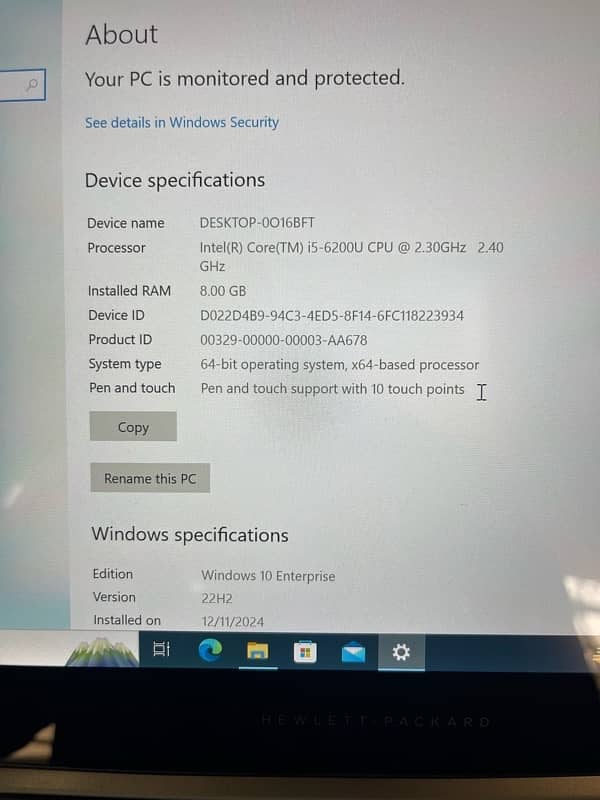 HP Pavillion X360 Convertable 4