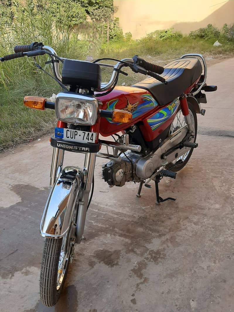 Union Star 70cc 2024 islamabad number 2