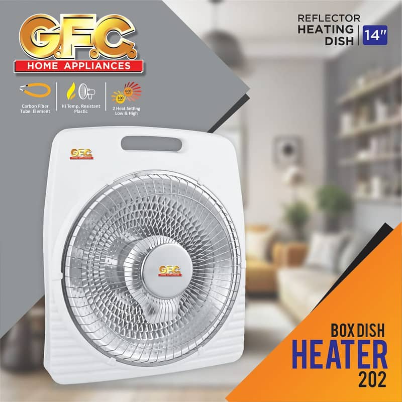 GFC Electric Heaters Modle No 103 2