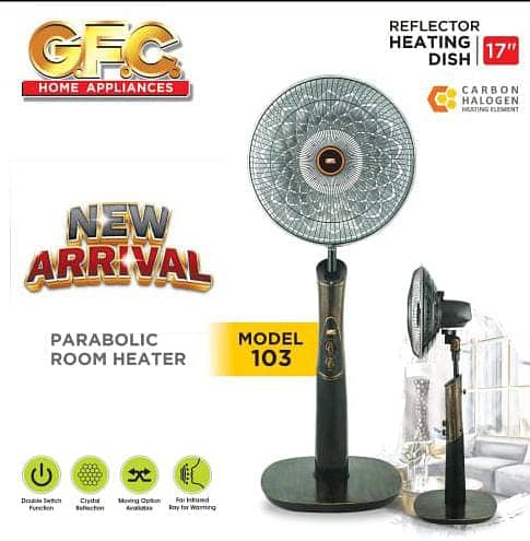 GFC Electric Heaters Modle No 103 3