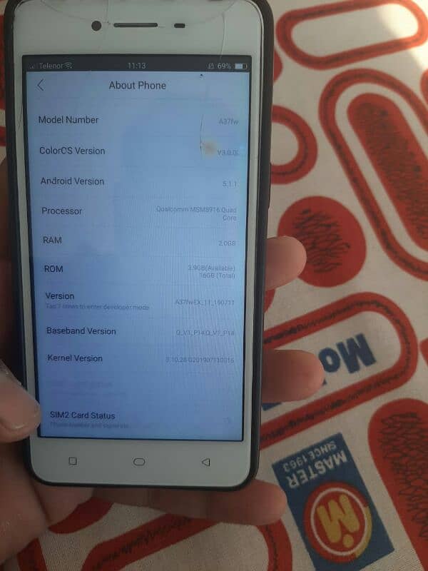 oppo a37 all OK pta proof. good battery timing 2ram 16 mery03451492955 2