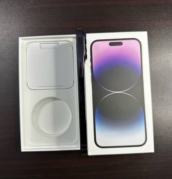 iPhone 14 Pro Max Factory Unlock 256 GB with complete original box 2