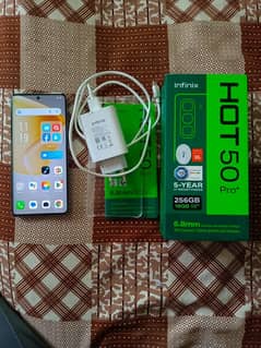 Infinix Hot 50 pro+ edge 8+8/256GB just box open full warranty approx