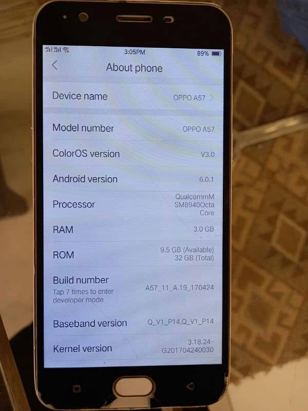 oppo a57 3/32 dual sim (exchange) 3
