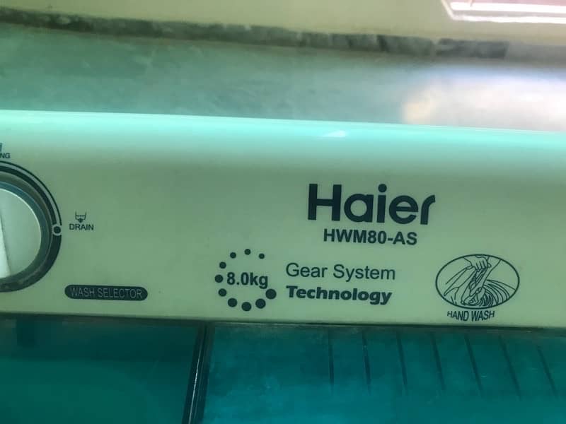 Haier washing machine  double FORSALE washer and dryer -8kg + wgt cary 4