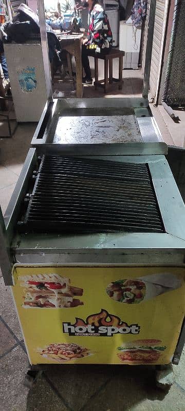 hot plate and grill counter 1