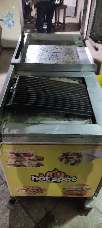 hot plate and grill counter 10