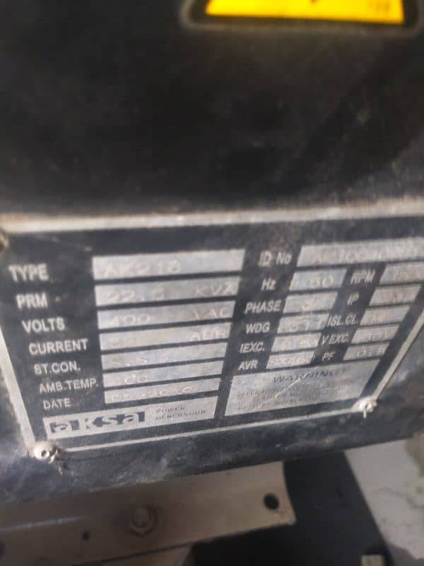 22 kva aaksa generator 9