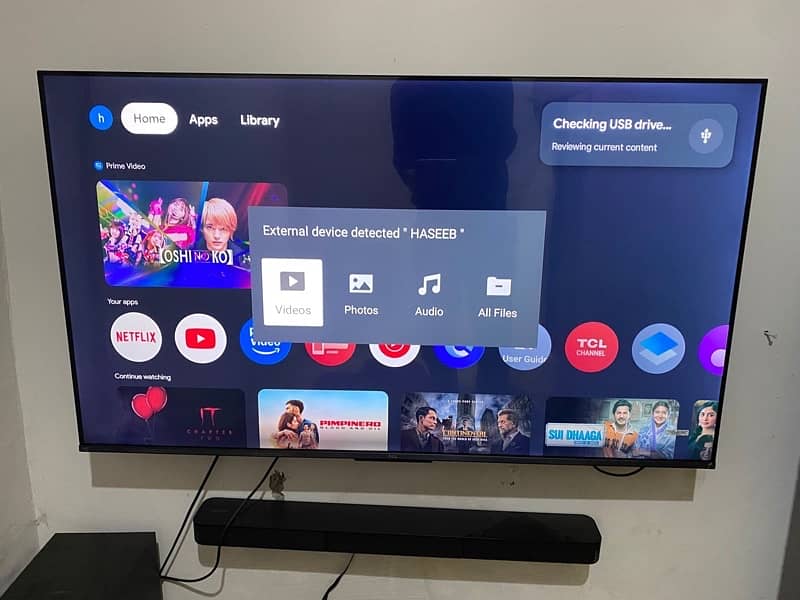 TCL QLED C645 ,50 inch 2