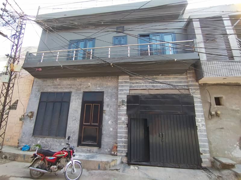 5 Marla Semi-Double Story Good Conditioned House For Sale Madina town Faisalabad 0