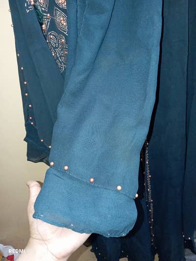 butterfly abaya with staller