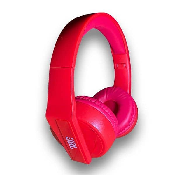 Wireless Headphones with Powerful bass, Available in Red White & Blue 7