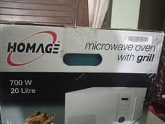 homeage microwave 20 litre