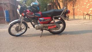 Honda 125 good condition.