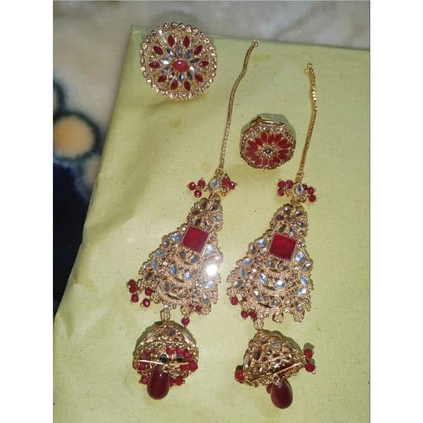 Wedding artificial jewelry set 2